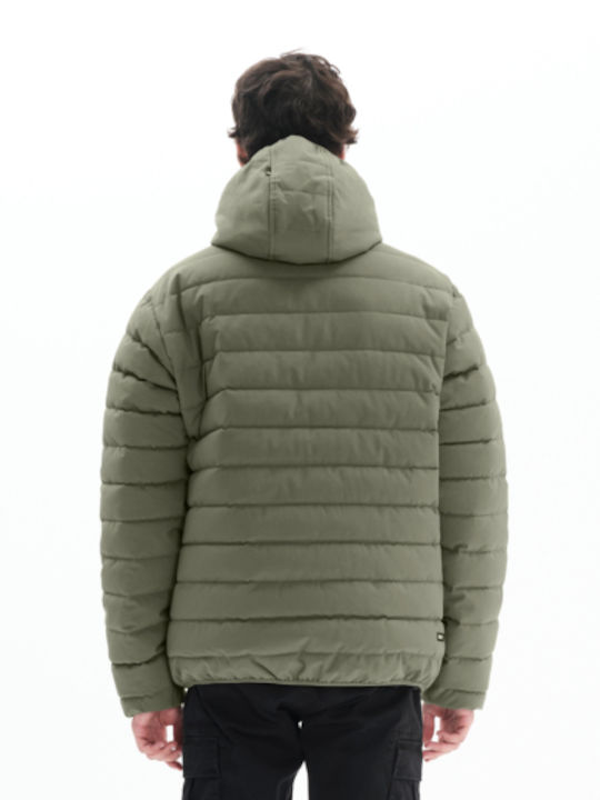 Basehit Jacket Puffer Khaki