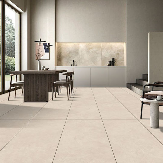 LV Granito 027327 Плочка Подова / Стенна За Закрито От Гранит Мат 60x60см Crema
