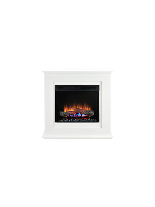 Dimplex Επιδαπέδιο Ηλεκτρικό Τζάκι 1500W 92x93.3cm Λευκό