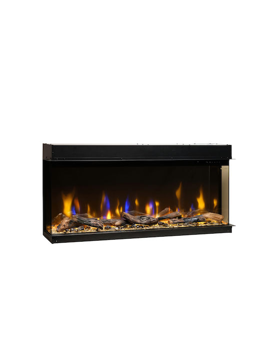 Dimplex Ignite Wall Mounted Electric Fireplace 2000W 157x61cm Black