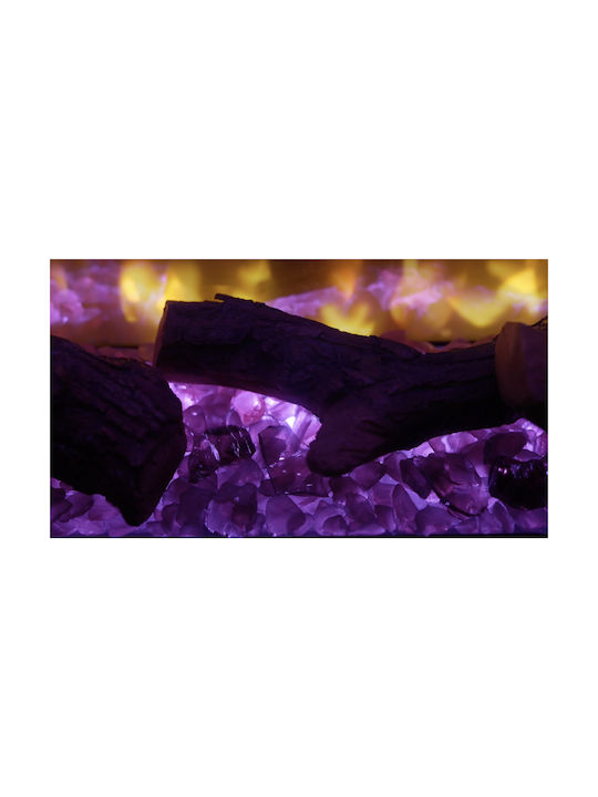 Dimplex Ignite Wall Mounted Electric Fireplace 2000W 157x61cm Black