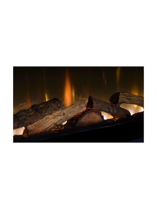 Dimplex Ignite Wall Mounted Electric Fireplace 1800W 156x42cm Black