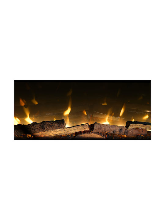 Dimplex Ignite Wall Mounted Electric Fireplace 1800W 156x42cm Black