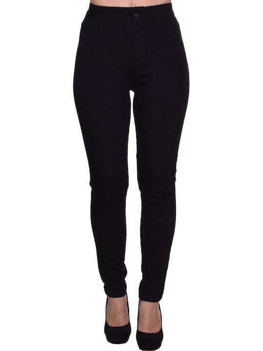 Women's Fabric Trousers Black