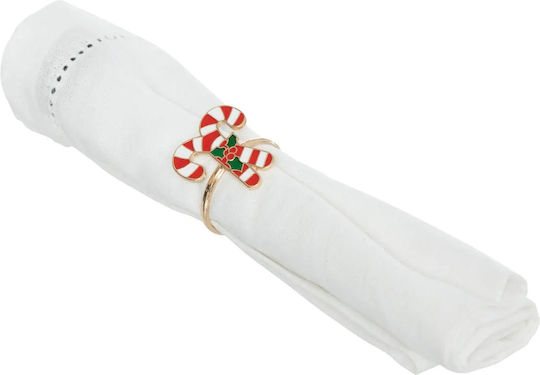 Fééric Lights and Christmas Set of Christmas Napkin Rings 4 x 3.7 cm 2 pcs