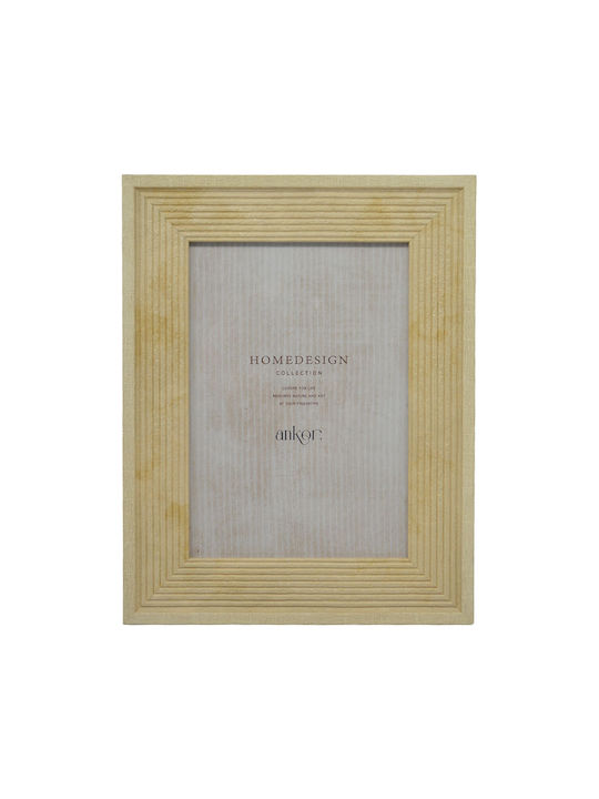 Ankor Frame Plastic 10cmx15cm with Beige Frame