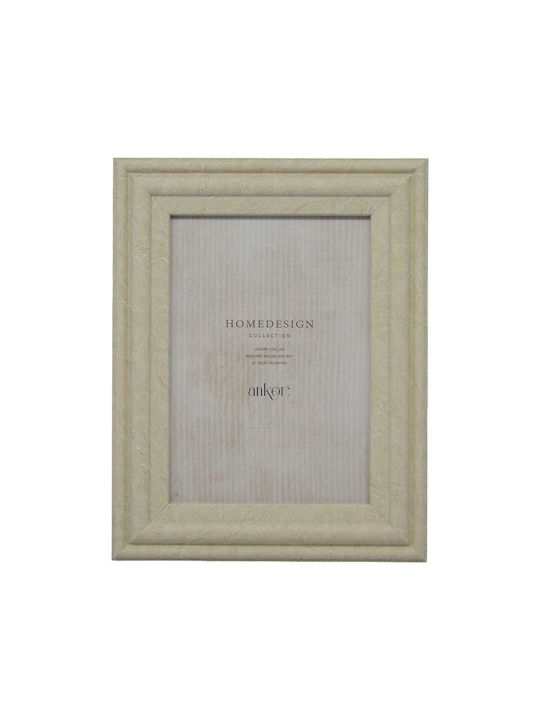 Ankor Frame Plastic 10cmx15cm with Beige Frame