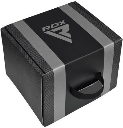 RDX Adult Full Face Boxing Headgear Leather Silver