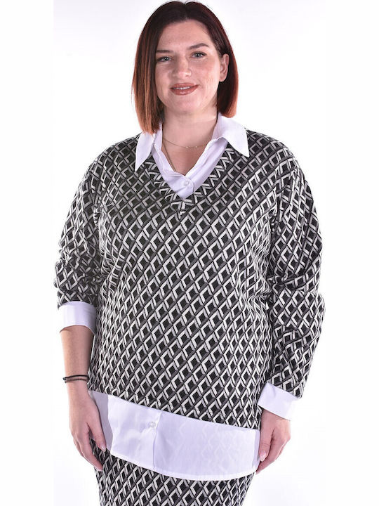 Set with Skirt Black