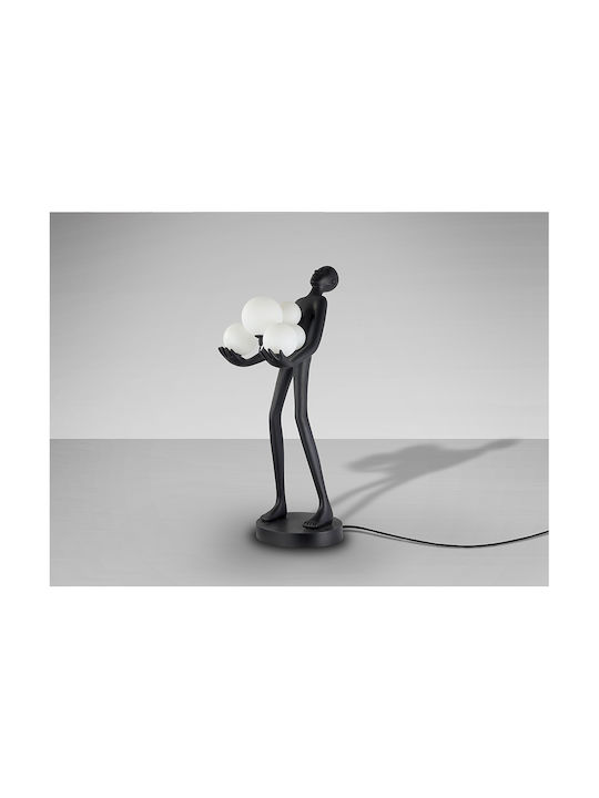Carga Floor Lamp H82xW28cm. with Socket for Bulb G9 Black