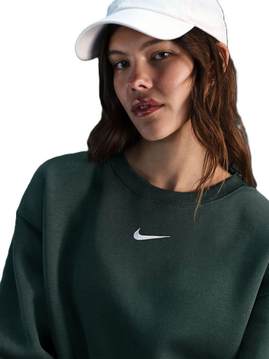 Long Women's Sweatshirt Green