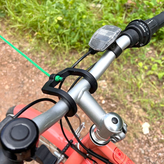Legătură de remorcare bicicletă adulți copii 2,5m universală rezistentă