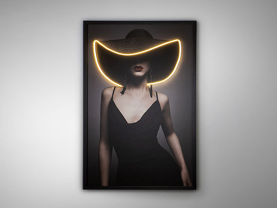 Pamela Картина Платнен С LED осветление 80x120см