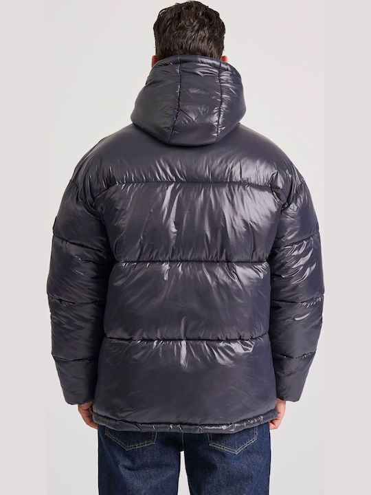 Μπουφάν Puffer Γκρι