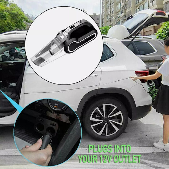 Autoline Car Handheld Vacuum with Cigarette Lighter Cable 12V 120W