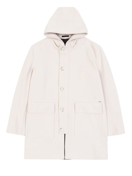 Winter Jacket Parka White