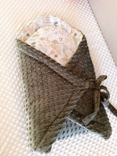 BabyValia Decke Wickeltücher für Kinderzimmer Khaki Khaki 75x75cm