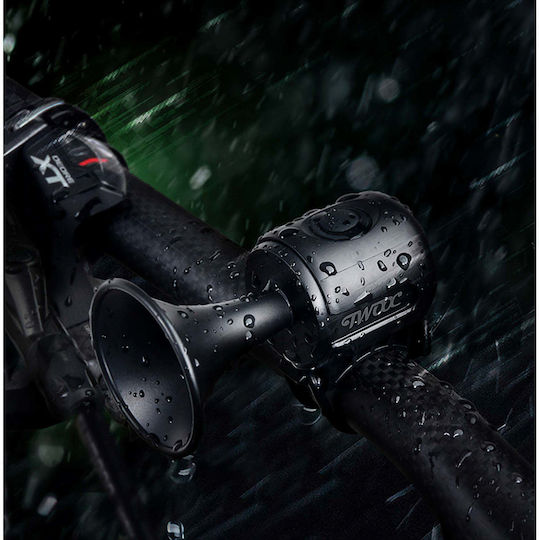 Claxon de bicicletă Negru
