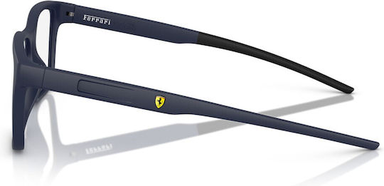 Ferrari Мъжки Пластмасов Рамка за Очила Тъмносин 8010U 509