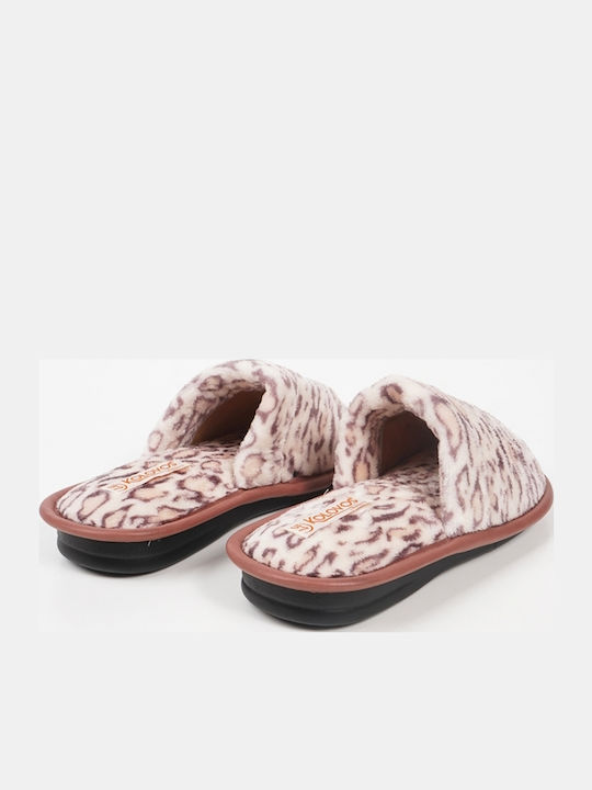 Winter Women's Slippers Beige