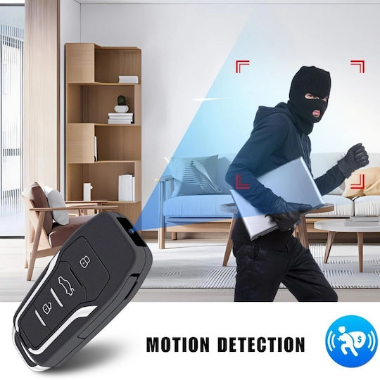 Шпионска камера в ключ за кола Iuni Rms25 32 Gb Full Hd детекция на движение снимка видео
