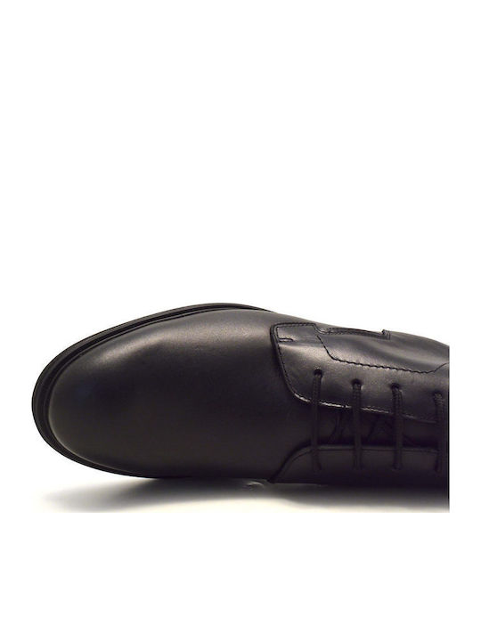 Leder Schwarz Herrenstiefel