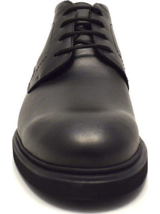 Leder Schwarz Herrenstiefel