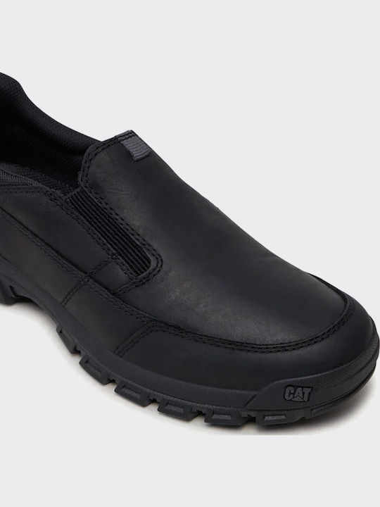 Leder Herren Freizeitschuhe Anatomisch Schwarz