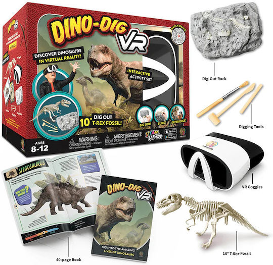 STEM Joc Educațional Excavare de dinozauri pentru 7+ Ani