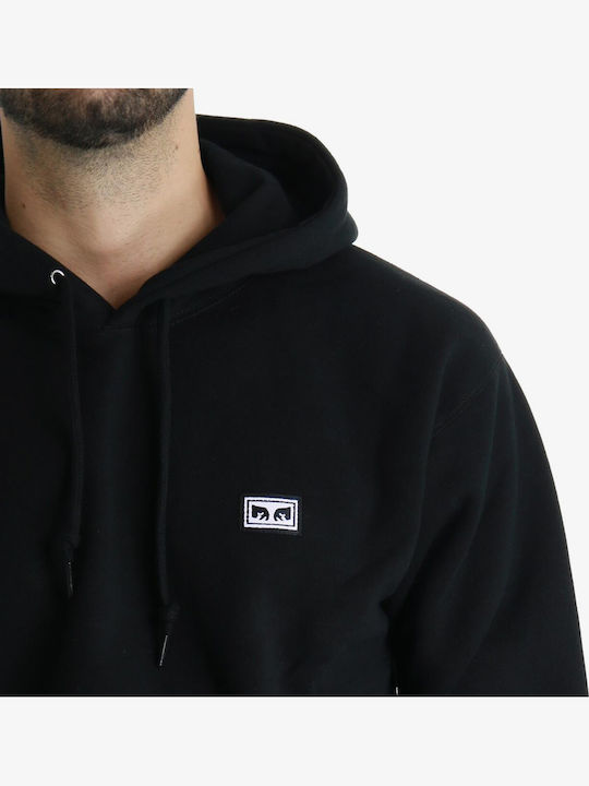 Established Works Eyes Sweatshirt With Hood Black