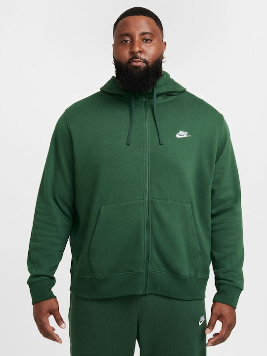 Cardigan With Hood Green