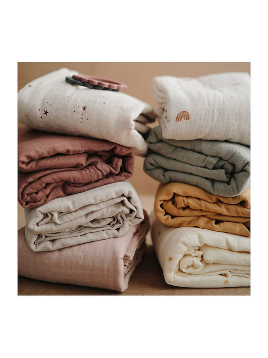Mushie Swaddle Blanket 120x120cm Mushie Swaddle Blanket 120x120cm