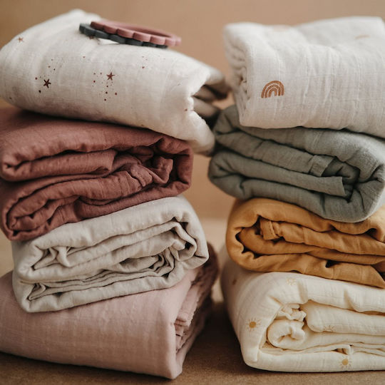 Mushie Swaddle Blanket 120x120cm