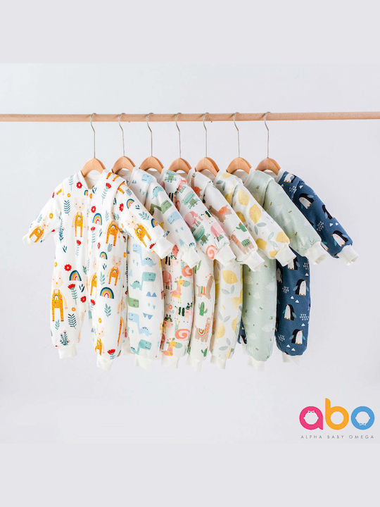 abo Winter Sleeping Bag with Feet 2.5 Tog with Detachable Sleeves