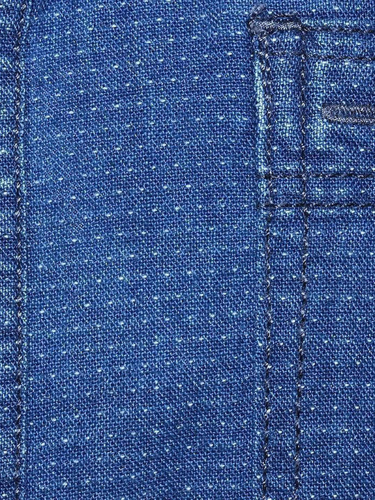 Kurzärmlig Hemd Blue
