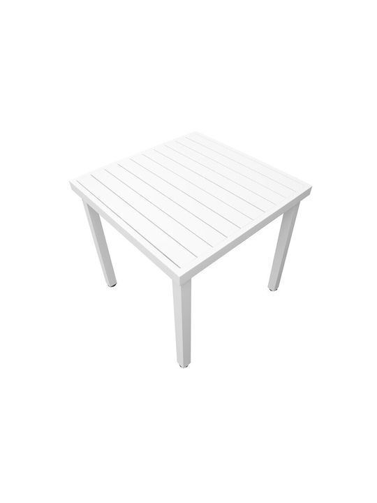 Madison Dining Room Set for Small Outdoor Spaces 3 Pieces Aluminum