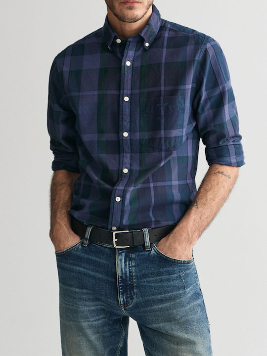 Gant Cotton Shirt Blue