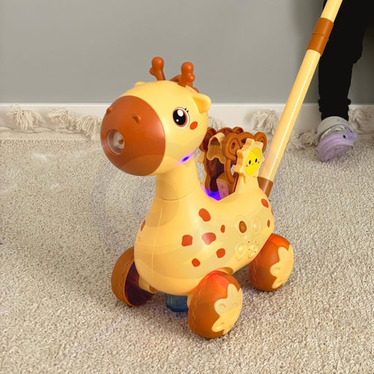 Woopie Jucărie de Tras Giraffe cu lumină