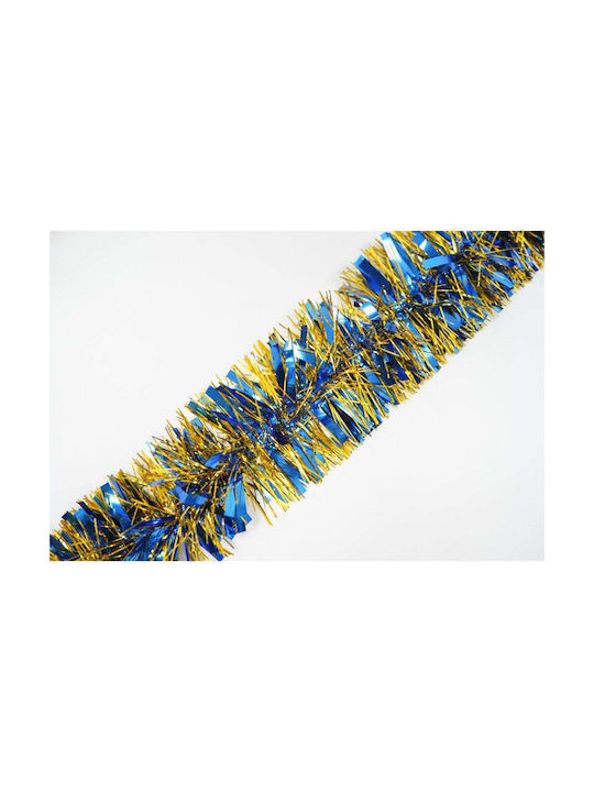 Crăciun Ghirlande Plastică Albastru 200x11cm 1buc