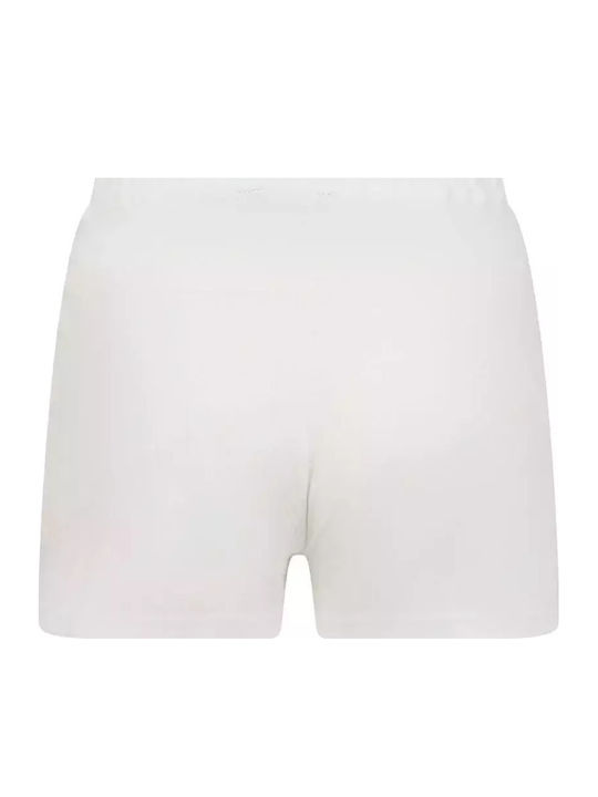 Septar Femei Pantaloni scurți Pantaloni scurți Alb