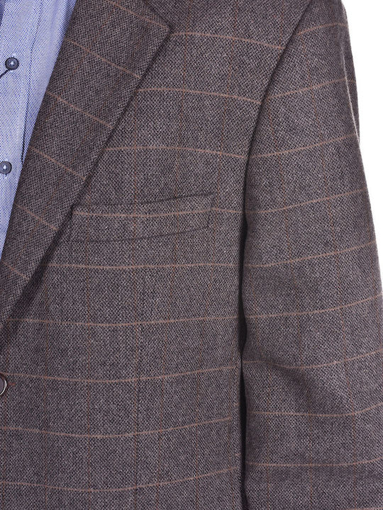 Men's Suit Jacket Brown