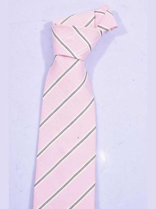 Tzikas Men's Tie in Pink Color