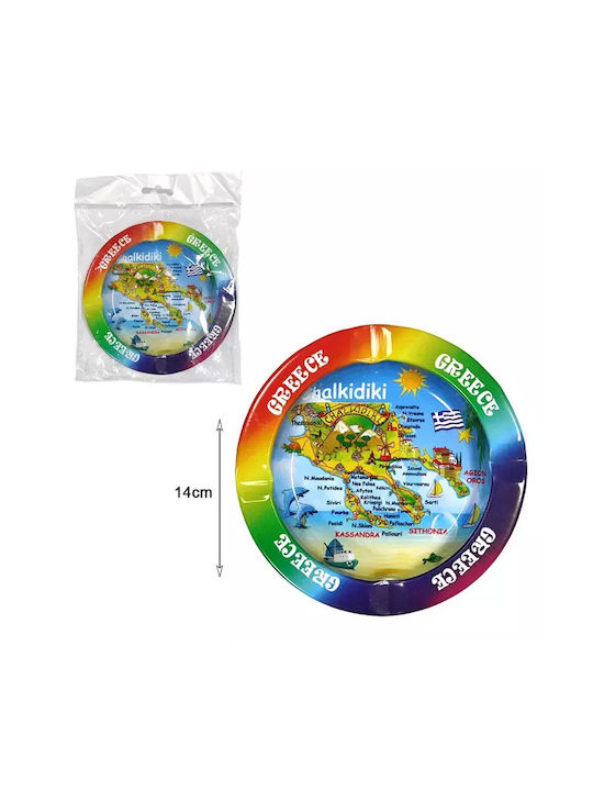 Σουβενίρ Τασάκι Greece Chalkidiki – Ashtray Souvenir Κωδ 29888