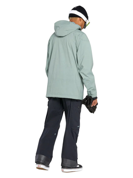 Volcom G0652501-AGV Ανδρικό Μπουφάν για Σκι & Snowboard Μπλε
