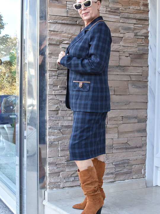 Estetica Blazer pentru femei Sacou blue