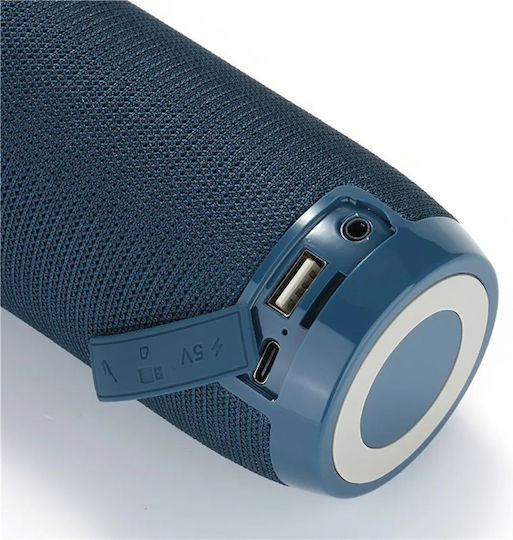 TG-106A Ηχείο Bluetooth 10W με Ραδιόφωνο Μωβ