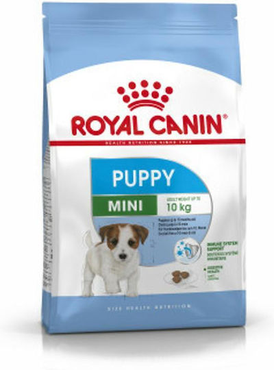 Royal Canin Mini Puppy 8kg Dry Food Gluten-Free for Small Breed Puppies with Corn, Poultry and Rice