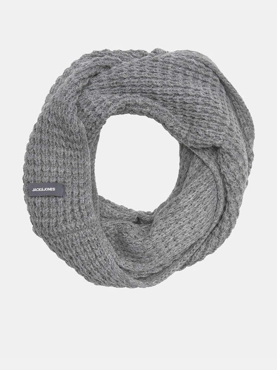 Jack & Jones Men's Scarf Light Grey Melange