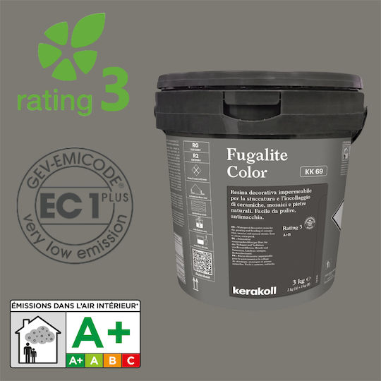 Chit Epoxidic Gri Închis Kk69 "Fugalite Color" 3kg Kerakoll