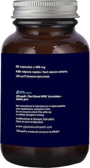 Ygia Berberine 500mg 60 veg. caps
